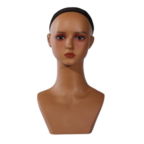 Mannequin head bust dark - bust, skin