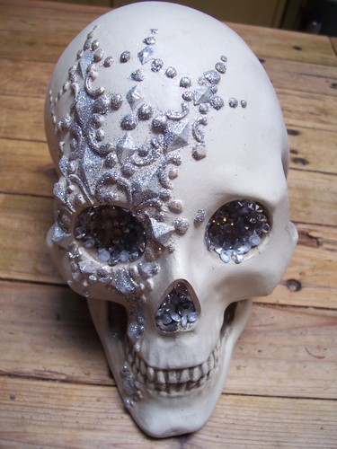 Life size human skull - human, model