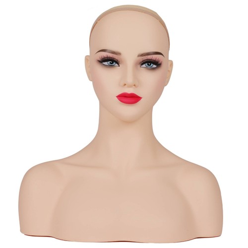 Mannequin head with shoulders - head,