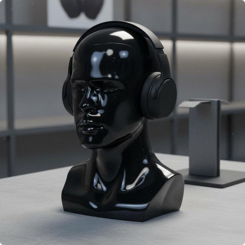 Male mannequin head life - male,