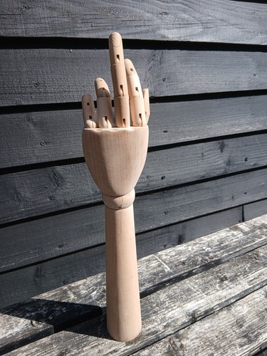 Wooden articulated life - articulated, life-size